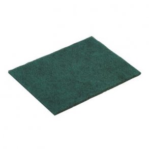 Hndskurenylon grn 22x15cm pk a 10 stk