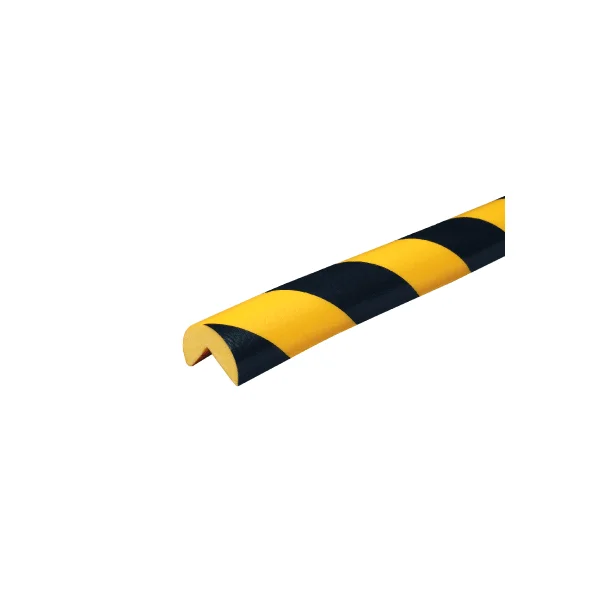 KNUFFI� Hj�rne- og kantbeskytter Profil A Freonfrit polyuretanskum Gul/Sort 