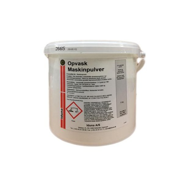 Iduna Maskinopvask Pulver 5 kg