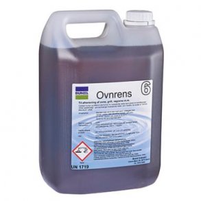 Iduna 6 Ovnrens alkalisk affedtning af industrielle ovne 5 l