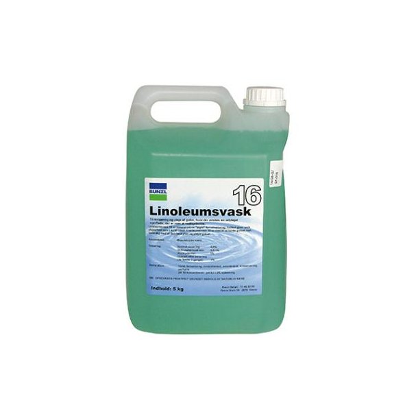 Iduna Linoleum vaskemiddel uden voks til alle gulvtyper 5 l