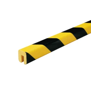KNUFFI Kantbeskytter Profil G Freonfrit polyuretanskum Gul/Sort 