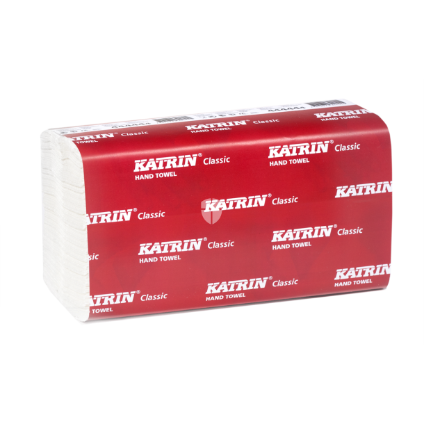 Katrin 343023 Classic Non Stop M2 Hndkldeark hvid 203x255mm 2 lag