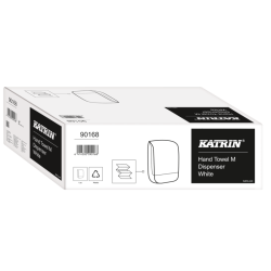 Katrin 90168 Dispenser M Non Stop hndkldeark hvid plast