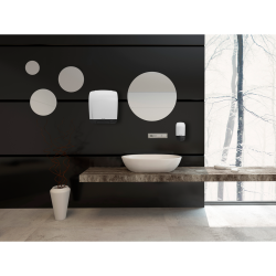 Katrin 90045 System Dispenser hndklderulle hvid plast