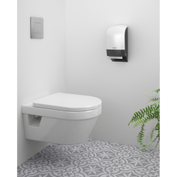 Katrin 104582 Dispenser Toilet System toiletrulle hvid plast