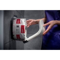 Katrin 90083 Dispenser Gigant L til store toiletruller hvid plast