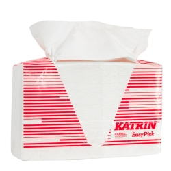 Katrin 343122 Classic Non Stop M2 Easy Pick Hndkldeark hvid 240x255mm 2 lag