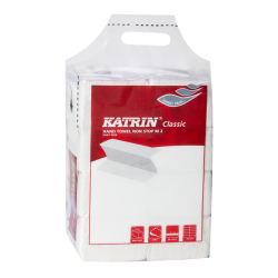 Katrin 343122 Classic Non Stop M2 Easy Pick Hndkldeark hvid 240x255mm 2 lag