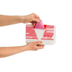 Katrin 343122 Classic Non Stop M2 Easy Pick Hndkldeark hvid 240x255mm 2 lag