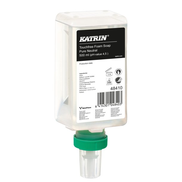 Katrin 48410 Skumsbe Pure Neutral Touchfree 500ml