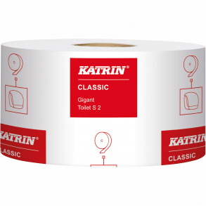Katrin Classic Gigant S2 Toiletrulle hvid 200m 2 lag