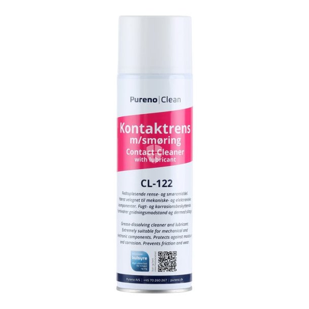 Pureno Kontaktrens med smring CL122 Kulsyre 500 ml
