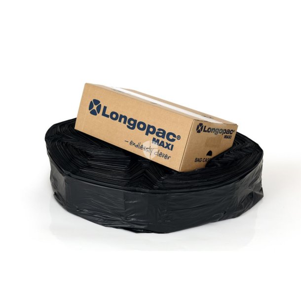 Longopac Pose kassette 110m sort med strips til Maxi stativ 57cm