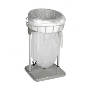 Longopac Mini Affaldsstativ med klar slange og strips