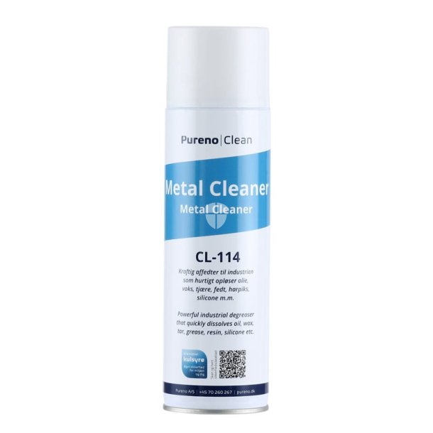 Pureno Metal Cleaner CL114 Kulsyre 500 ml