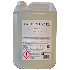 Flydende t�jvaskemiddel 5 liter Parfumefri Svanem�rket