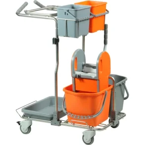 Minatol Reng�ringsvogn Smart 1 med spande og vrider