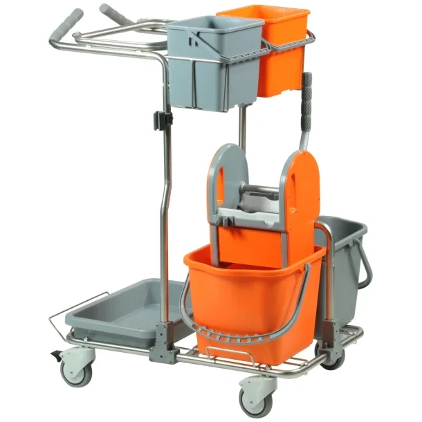 Minatol Reng�ringsvogn Smart 1 med spande og vrider