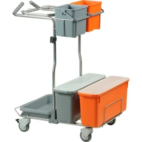 Minatol Reng�ringsvogn Smart 2 med 2 moppespande