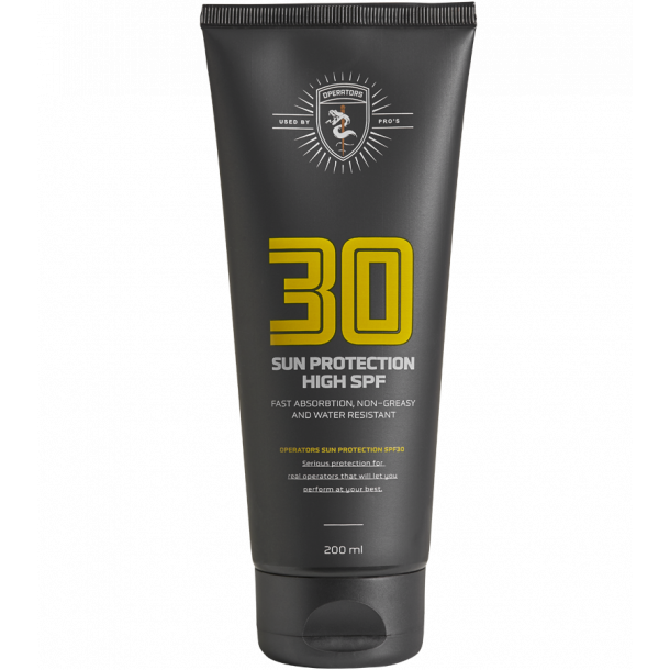Operators SPF30 Solcreme 200ml pk a 6 stk