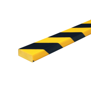 KNUFFI Overfladebeskytter Profil D Freonfrit polyuretanskum Gul/Sort 