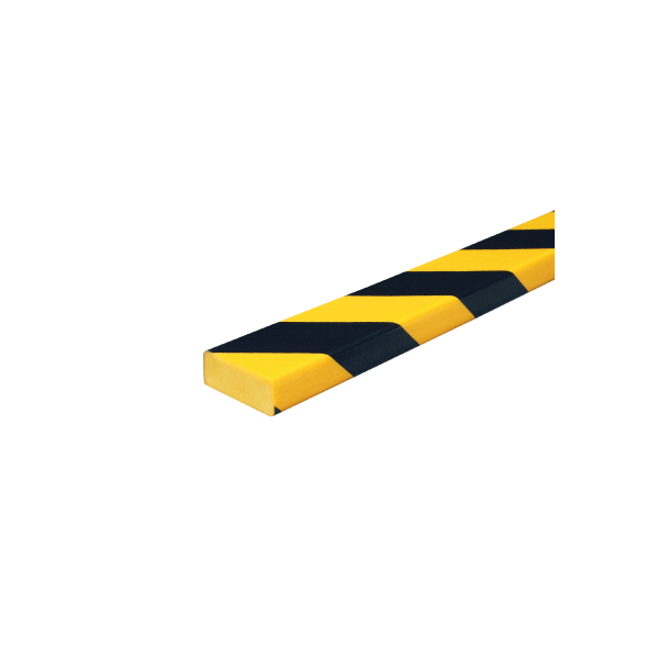 KNUFFI� Overfladebeskytter Profil D Freonfrit polyuretanskum Gul/Sort 