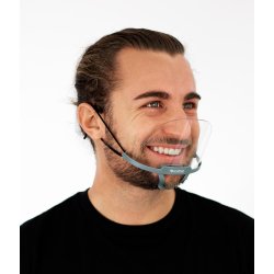 Profoze PRO 411 Mundvisir til hagen med elastik 