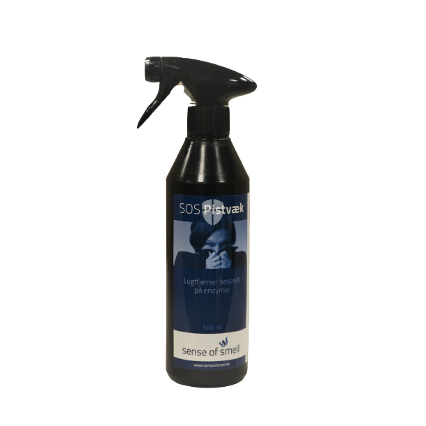 SOS Pistvk Mikrobiologisk lugtfjerner 500 ml pk a 6 stk