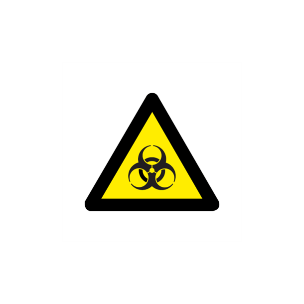 Skilt Advarselsskilt A367 Biologisk fare