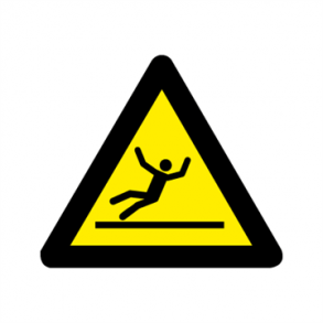 Skilt Advarselsskilt A360 Glat gulv 