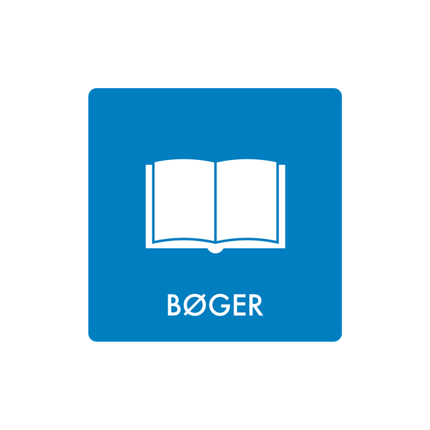 Skilt Affald B�ger