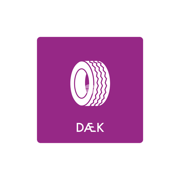 Skilt Affald Dk