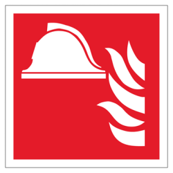 Skilt Brand Brandudstyr