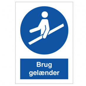 Skilt Pbudsskilt Brug gelnder