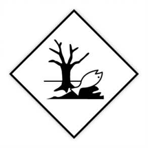 Skilt Fareseddel Miljfarligt gods