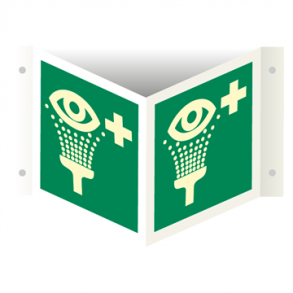 Skilt Flugtvejsskilt Efterlysende Vinkelskilt jenskyl