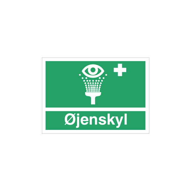 Skilt Flugtvejsskilt Henvisningsskilt �jenskyl