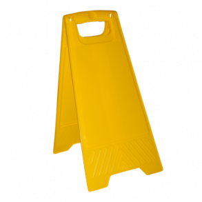 Skilt Fritstende Advarsel Blankt