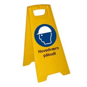 Skilt Fritstende Hovedvrn pbudt