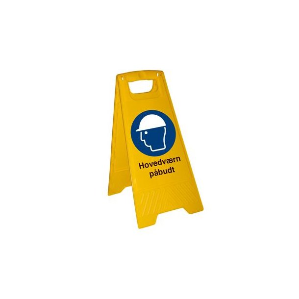 Skilt Fritst�ende Hovedv�rn p�budt