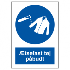 Skilt Pbudsskilt tsefast tj pbudt