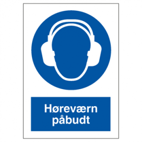 Skilt Pbudsskilt Hrevrn pbudt