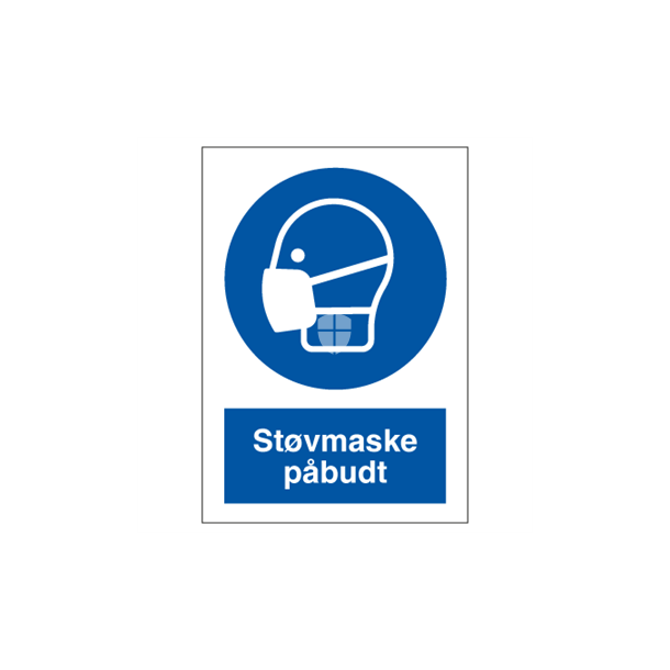 Skilt Pbudsskilt Stvmaske pbudt