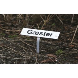 Skilt Parkering med jordspyd G�ster 100 x 400 mm