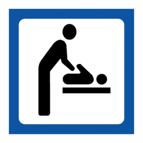 Skilt Piktogrammer Puslerum symbol