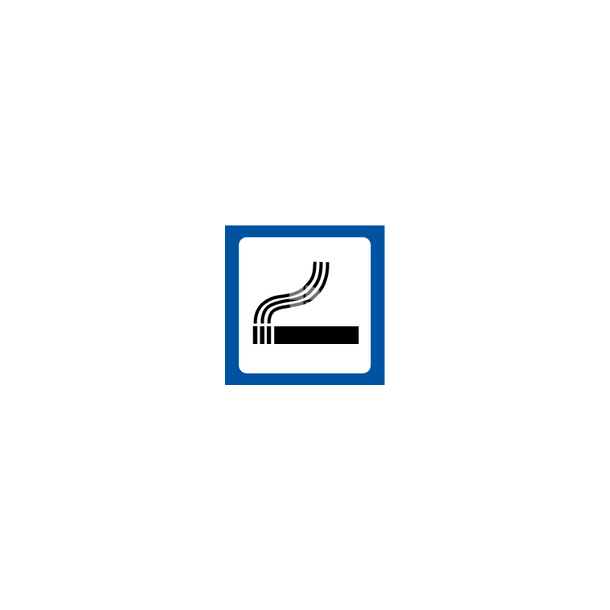 Skilt Piktogrammer Rygning tilladt symbol