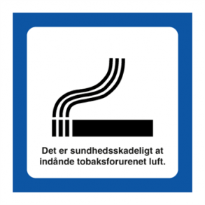 Skilt Piktogrammer Sundhedsskadeligt symbol
