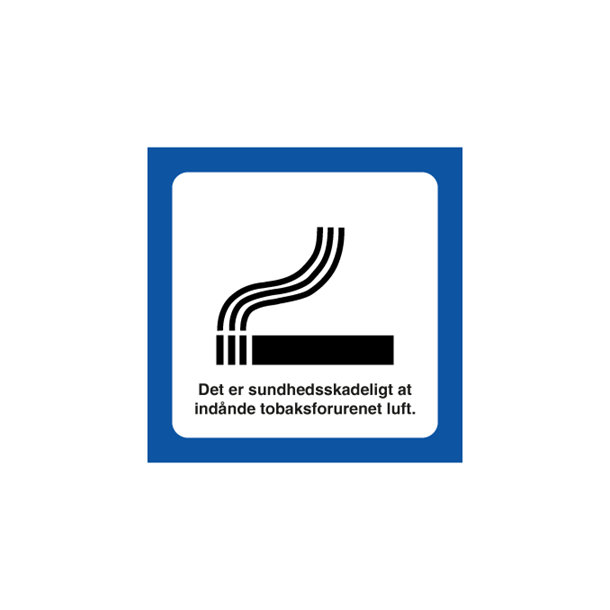 Skilt Piktogrammer Sundhedsskadeligt symbol