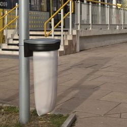 Skipper affaldsspand med lg til poser